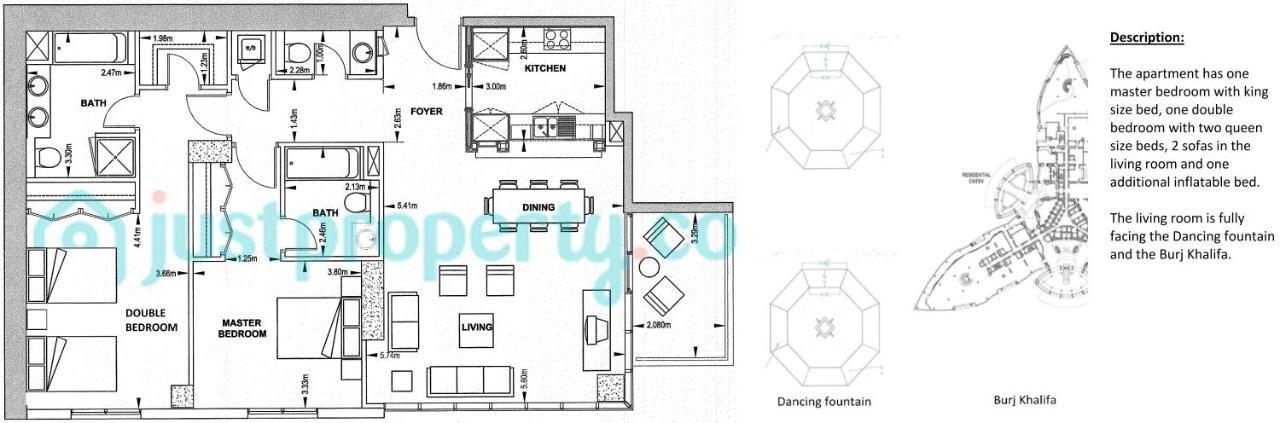 Elite Royal Apartment - Full Burj Khalifa & Fountain View - Pearl Ντουμπάι Εξωτερικό φωτογραφία